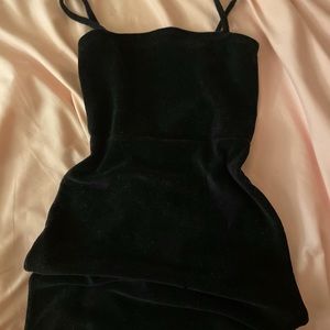 Cute black mini dress